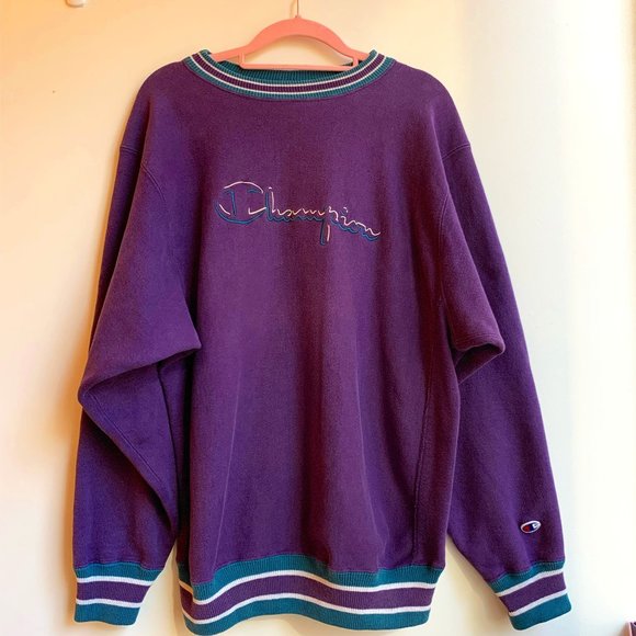 RARE VINTAGE Champion Sweatshirt Crewneck Reverse Weave - Picture 1 of 4